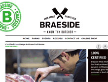 Tablet Screenshot of braesidebutchery.co.za